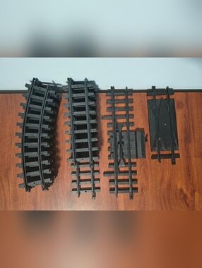 New Bright Holiday Express Replacement Train Tracks Lot Of 12 Curved Pieces